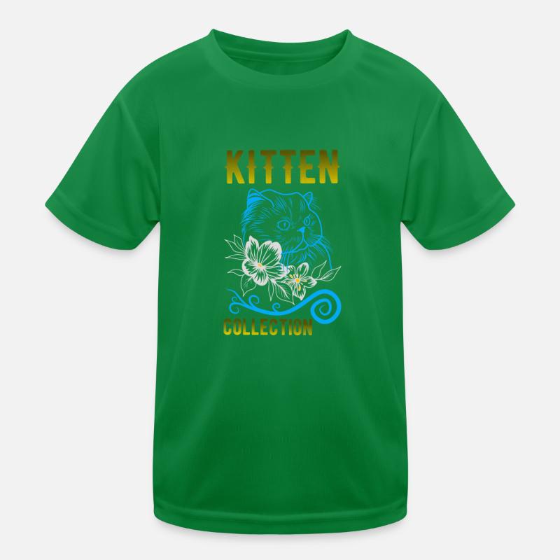 Chat T-shirt sport Enfant