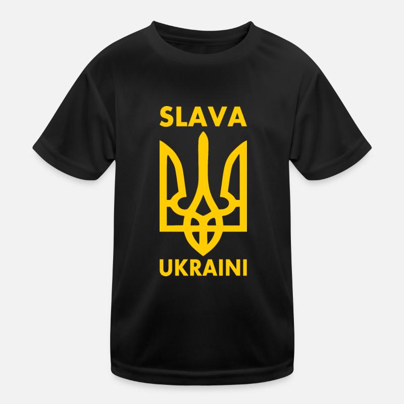 Ukraine T-shirt sport Enfant