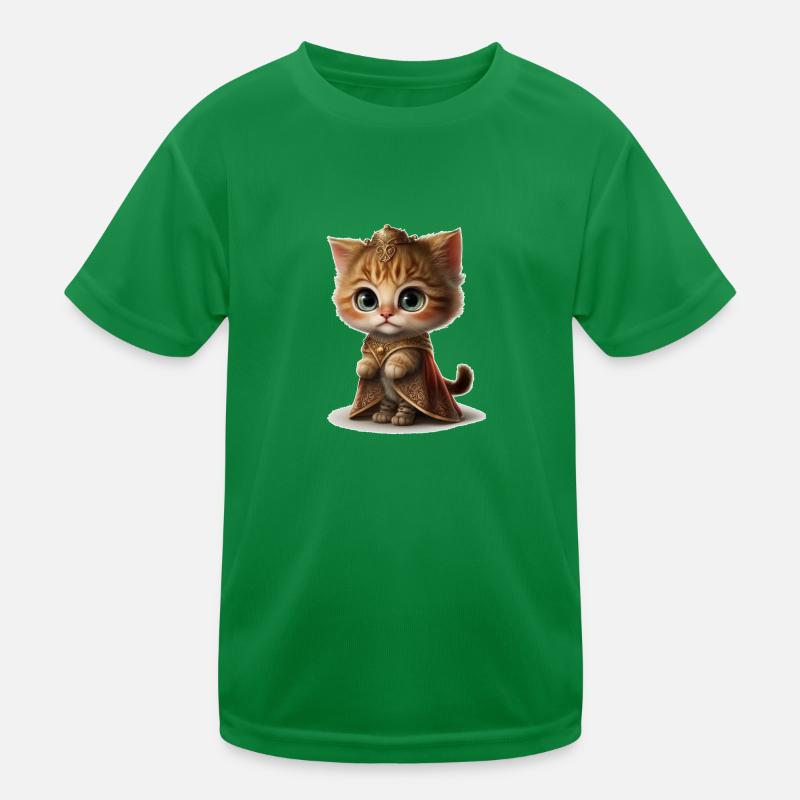 Princess as a cat Kids Functional T-Shirt