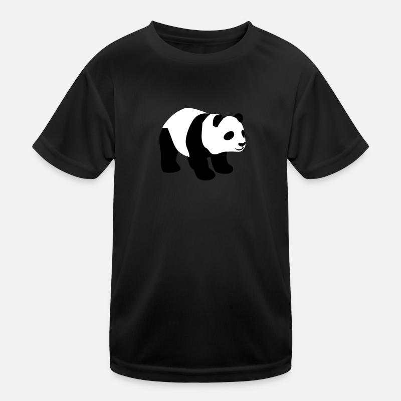 Panda Kids Functional T-Shirt