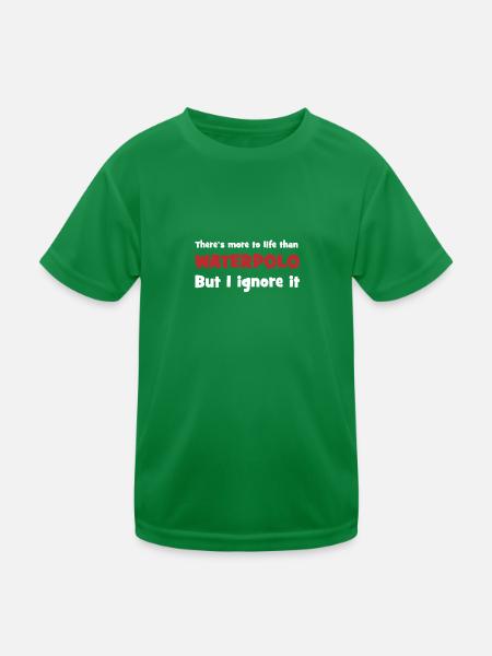 Water-polo - T-shirt sport Enfant - vert - Devant