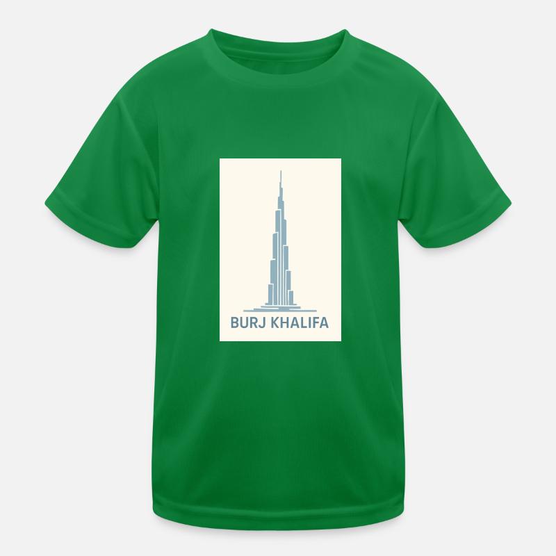 Burj Khalifa Kinder Funktions-T-Shirt