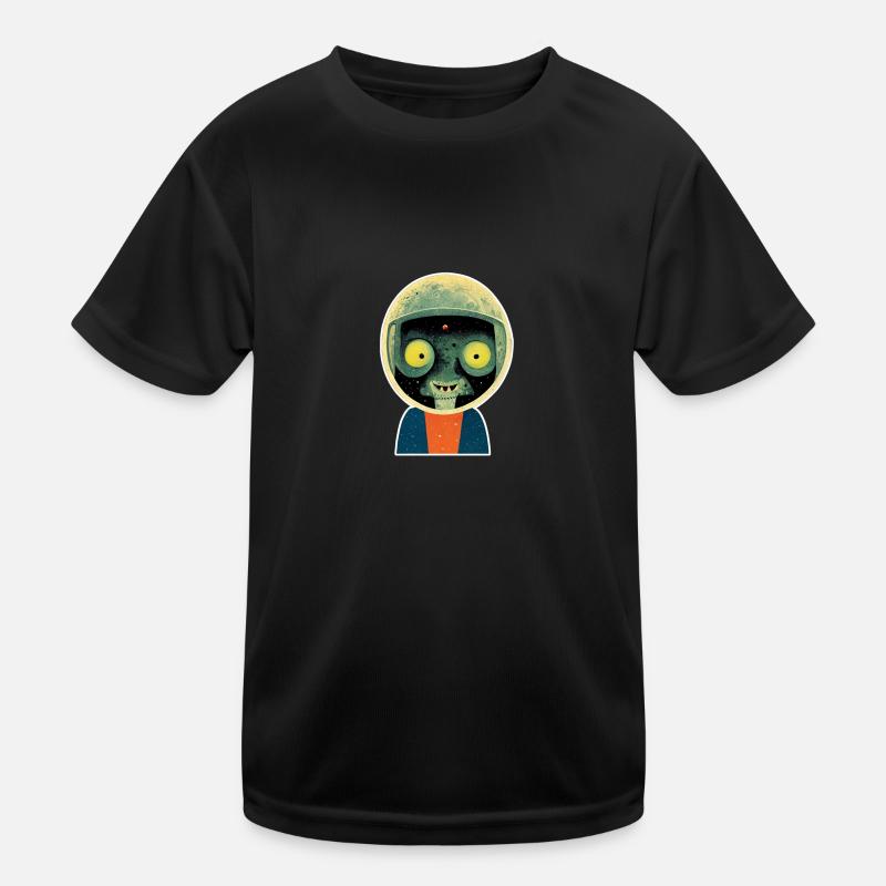 Space Zombie Kids Functional T-Shirt