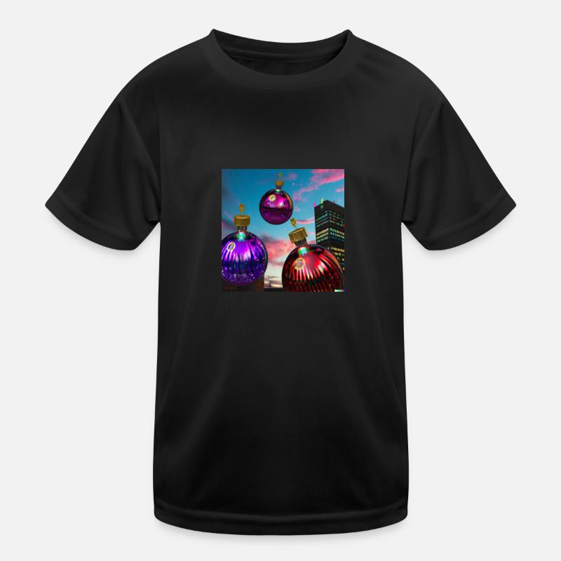 hochausweihnachtskugel Kinder Funktions-T-Shirt