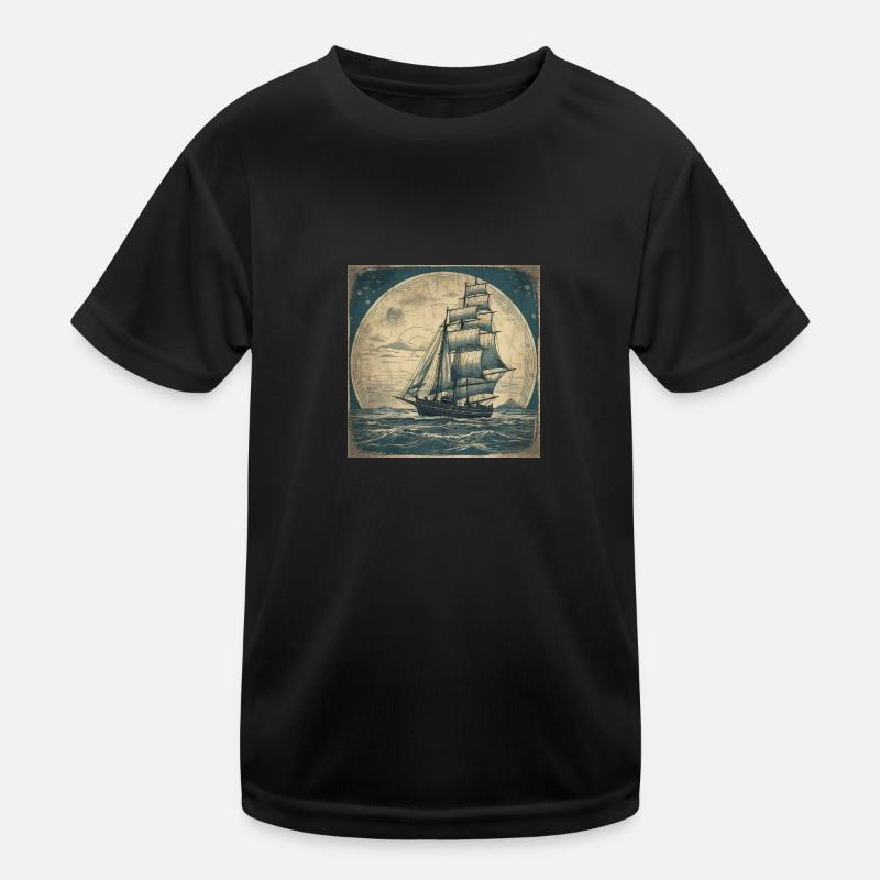 Sailing Moon Kinder Funktions-T-Shirt