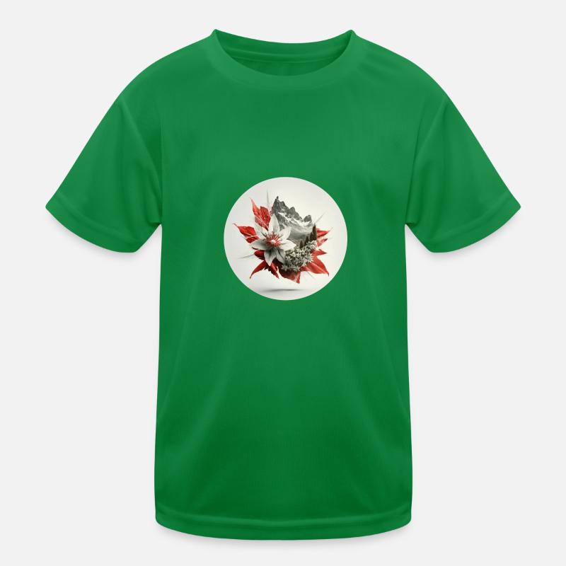 Edelweiss RWR Résumé T-shirt sport Enfant