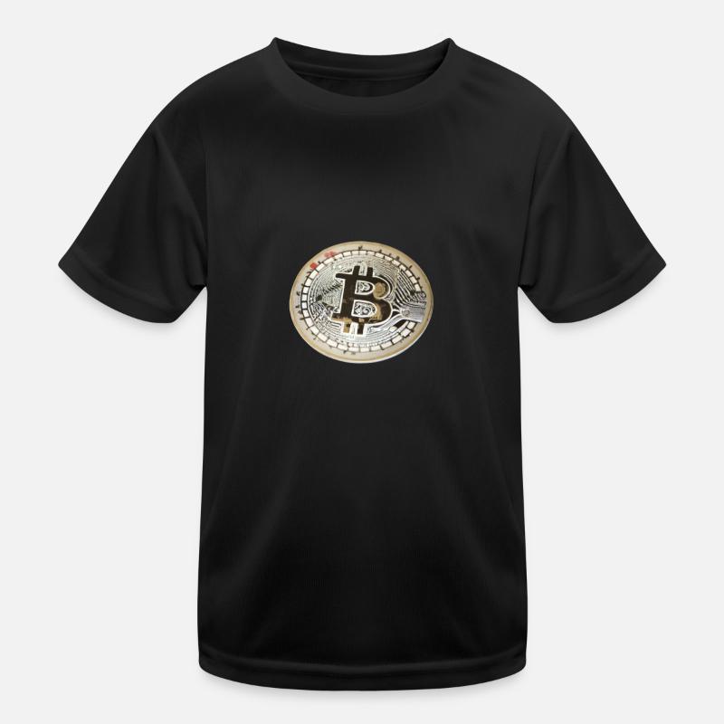 Bitcoin Bild 9 Kinder Funktions-T-Shirt