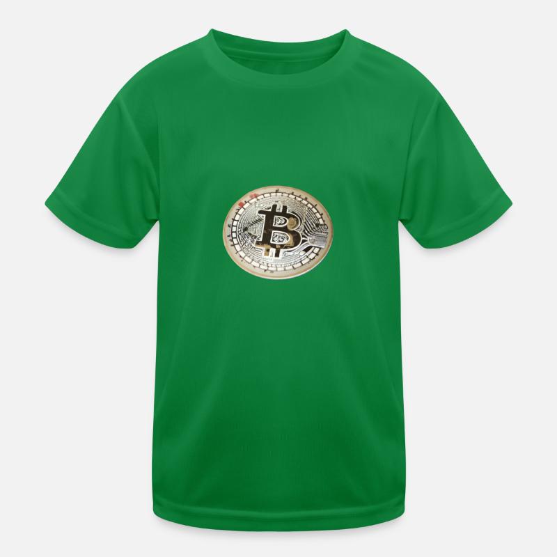 Bitcoin Bild 9 Kinder Funktions-T-Shirt
