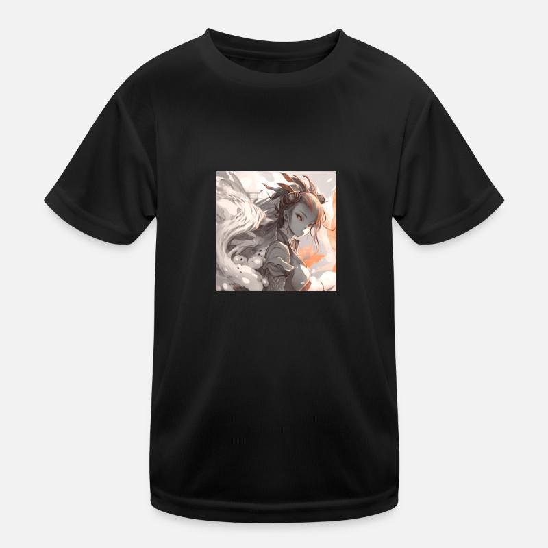 Pastel animé sasuké T-shirt sport Enfant