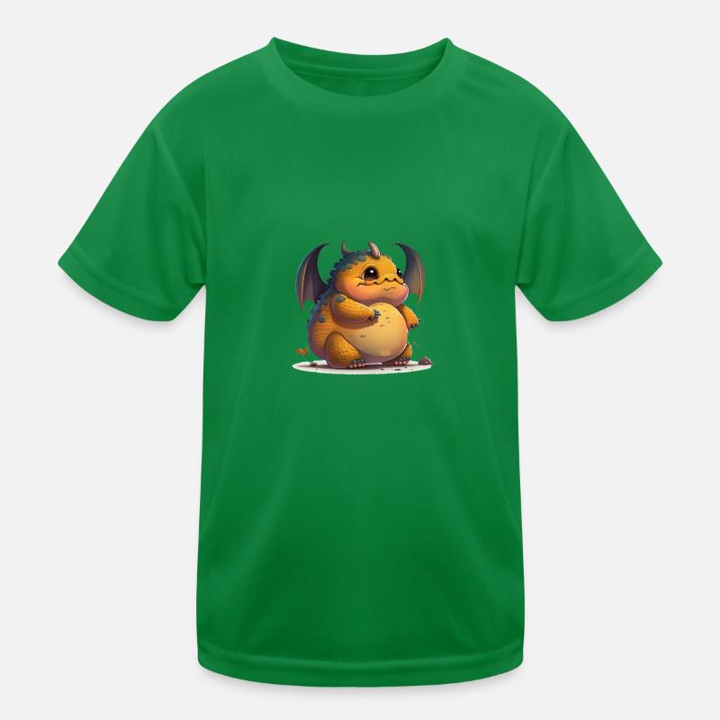 Drache Kinder Funktions-T-Shirt