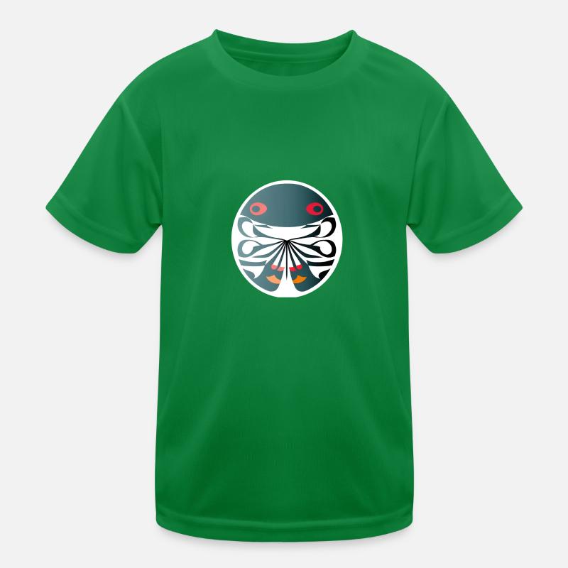 Abstract Krebs Kinder Funktions-T-Shirt