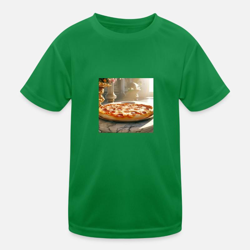 Pizza Lover Flavour Kids Functional T-Shirt