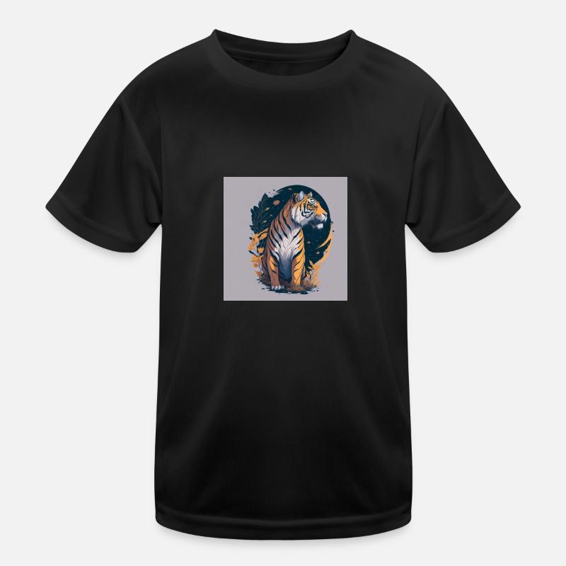 Tiger Kids Functional T-Shirt