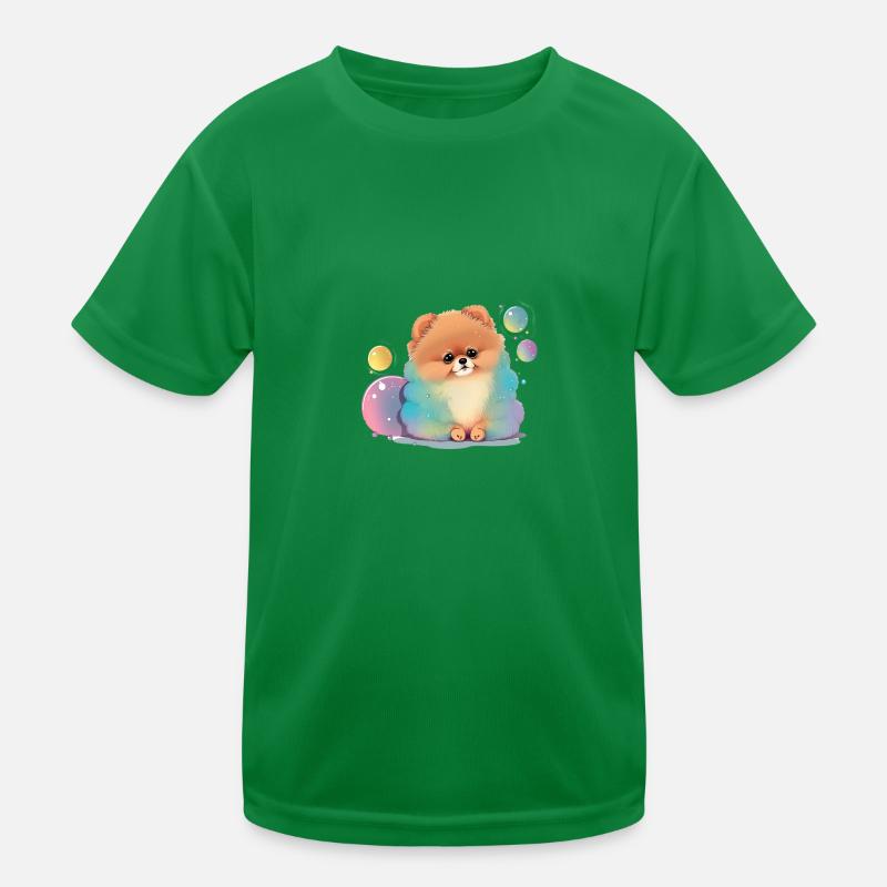 Spitz miniature de Poméranie T-shirt sport Enfant