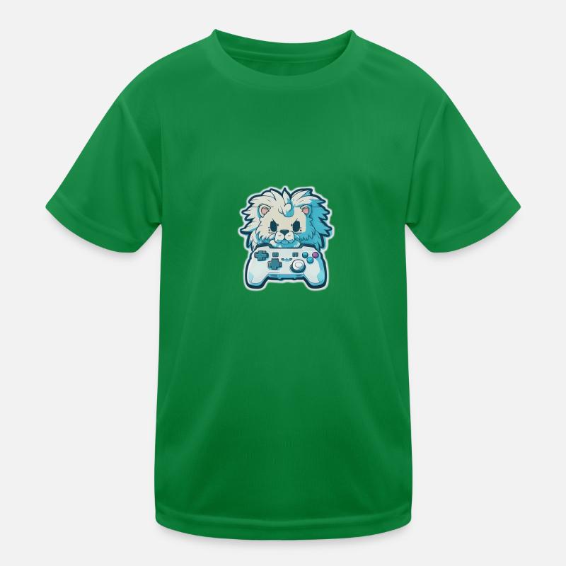 Videospiel Eis Löwe Kinder Funktions-T-Shirt