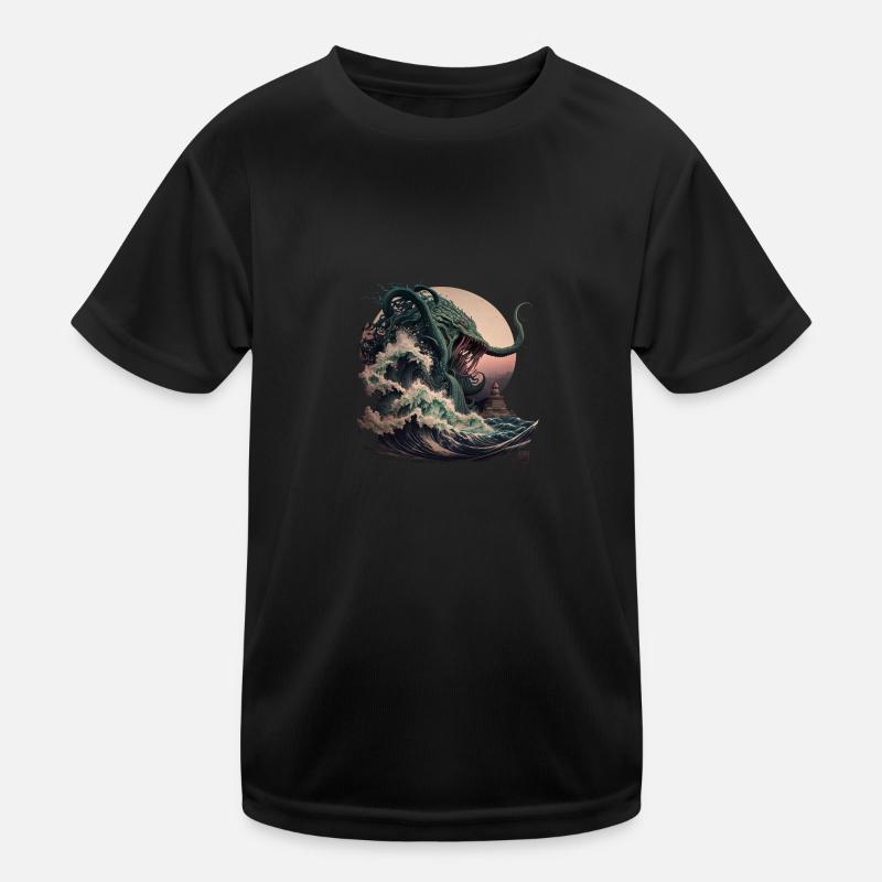 Leviathan Kinder Funktions-T-Shirt