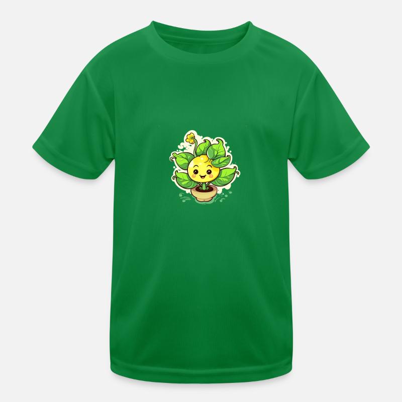 Marque de commerce Cute Plant T-shirt sport Enfant