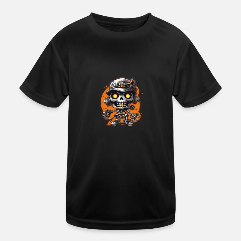 Squelette Chibi cool T-shirt sport Enfant