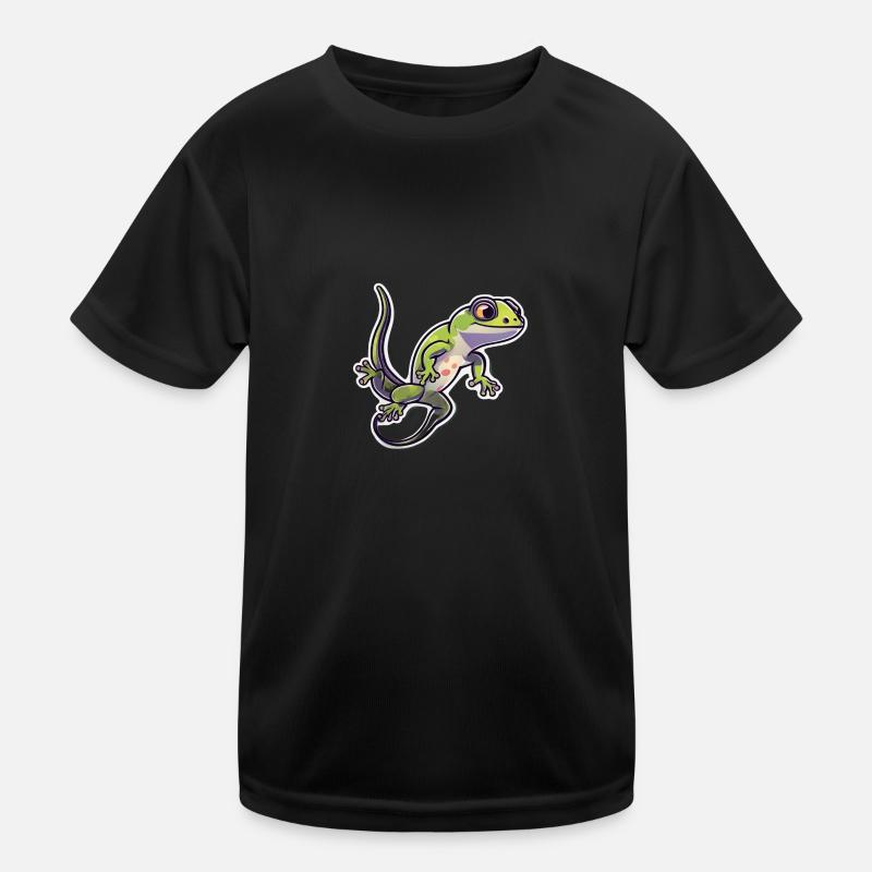 Lizard - Kids Functional T-Shirt - black