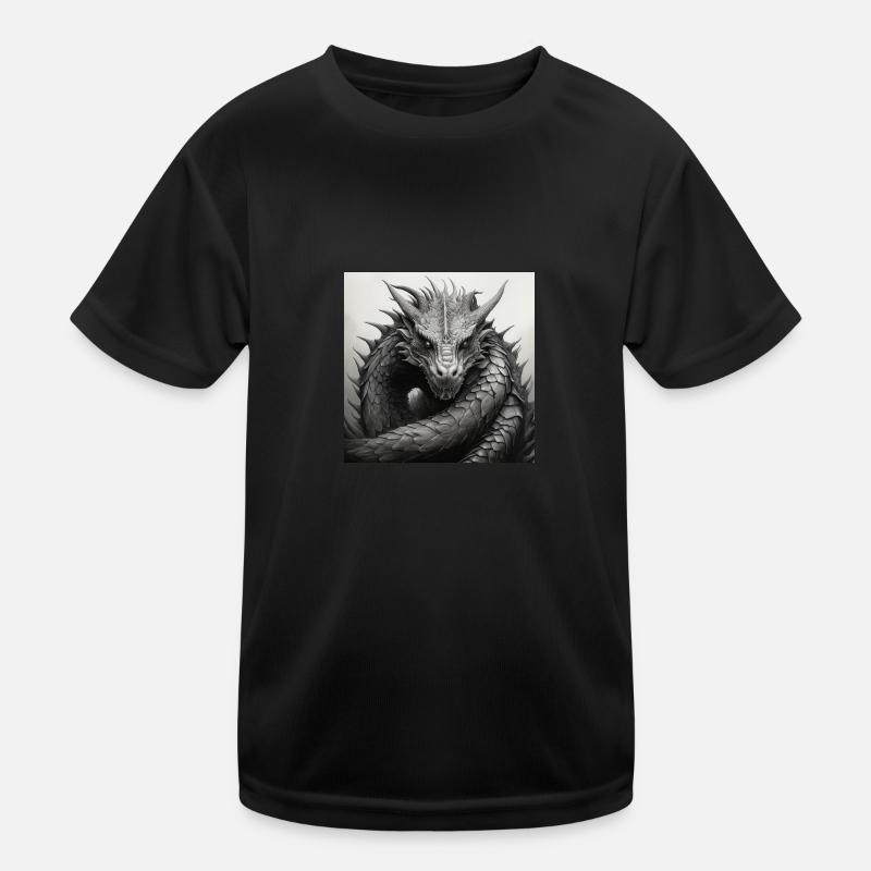 Dragon Protector Kids Functional T-Shirt