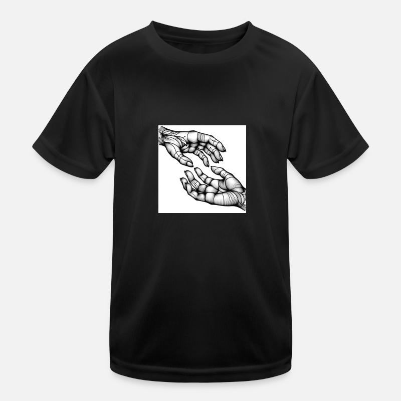 Touch in tattoo art Kids Functional T-Shirt