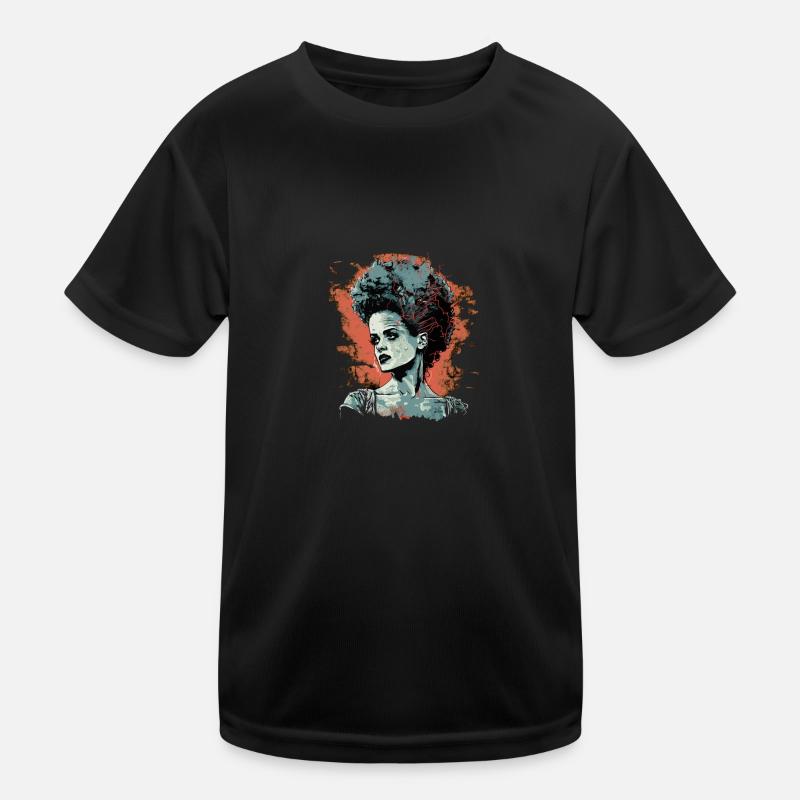Braut des Monsters Kinder Funktions-T-Shirt