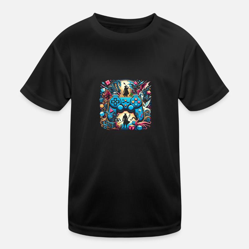 Epic Quest Control Kids Functional T-Shirt