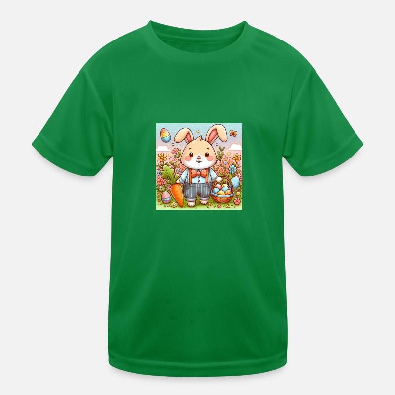 Easter bunny Kids Functional T-Shirt