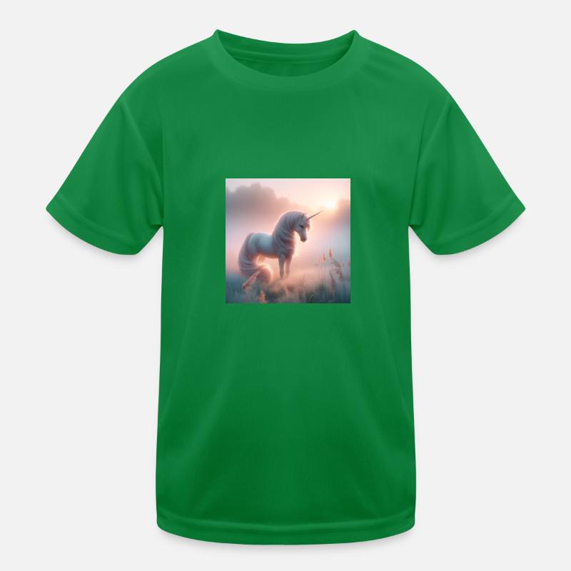 Unicorn Kids Functional T-Shirt
