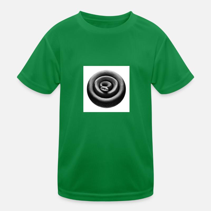 Snake Crazy Turn Kids Functional T-Shirt