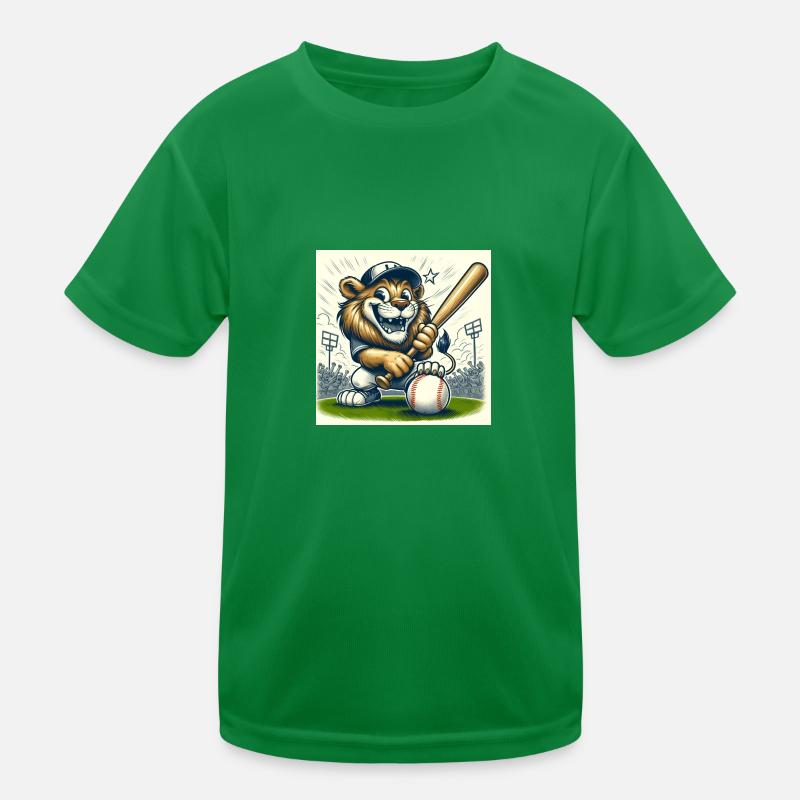 lion Kids Functional T-Shirt