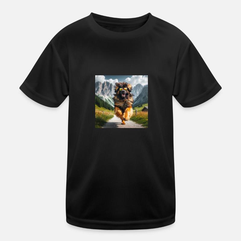 L’art de Leonberg T-shirt sport Enfant