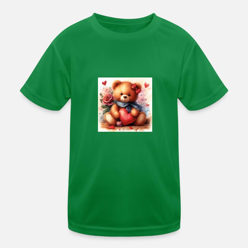 Teddy1 Kids Functional T-Shirt