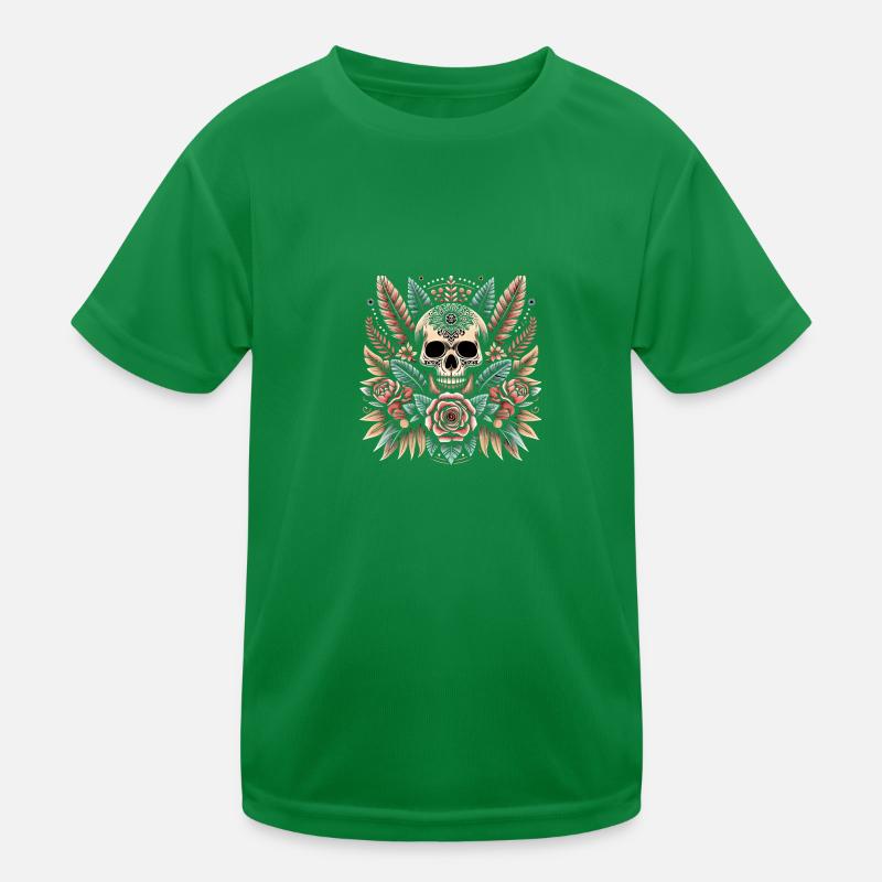 Deathmetal Kinder Funktions-T-Shirt