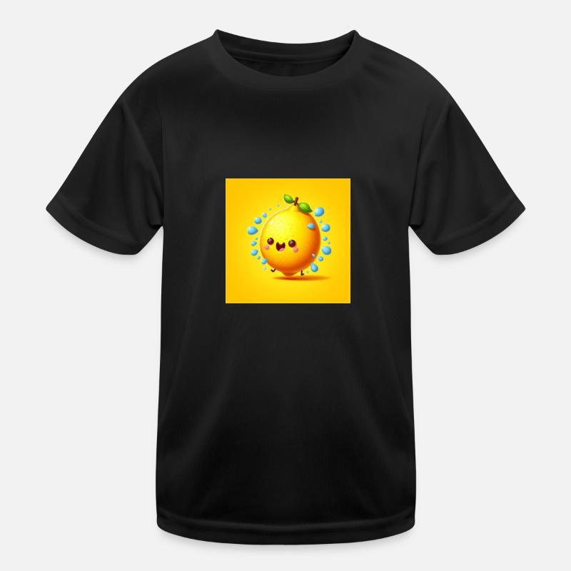 Joyful Citrus Splash Kinder Funktions-T-Shirt