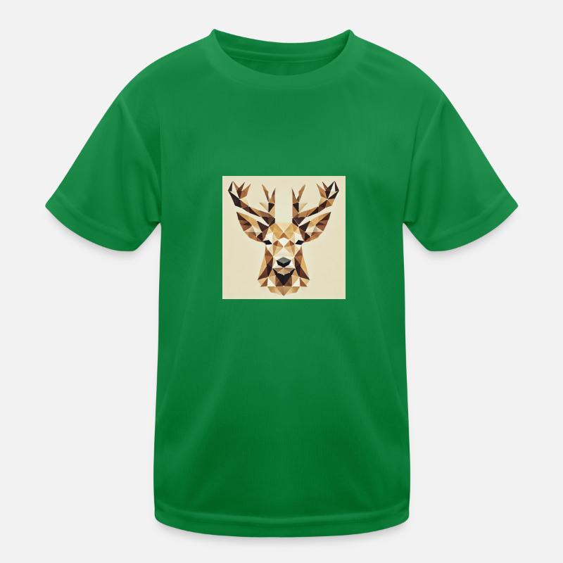 Deer Kinder Funktions-T-Shirt