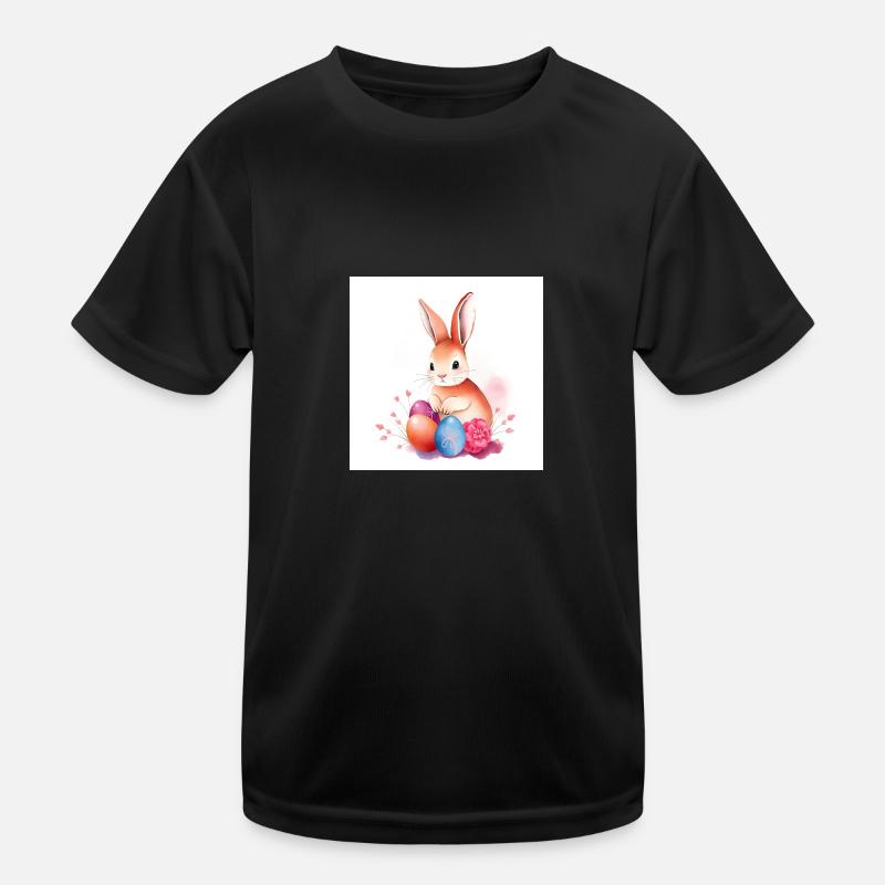 „Hasenfreunde unterwegs“ Kinder Funktions-T-Shirt