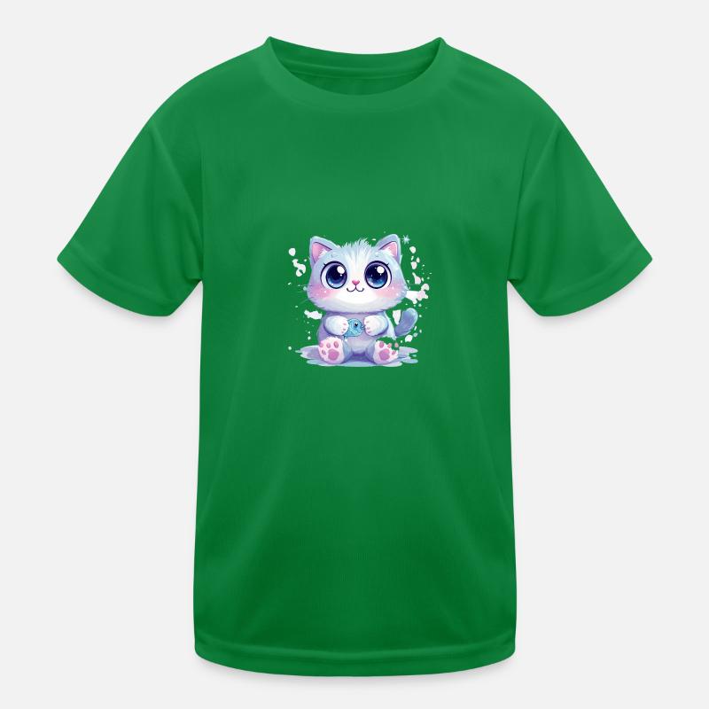 Cat Kids Functional T-Shirt