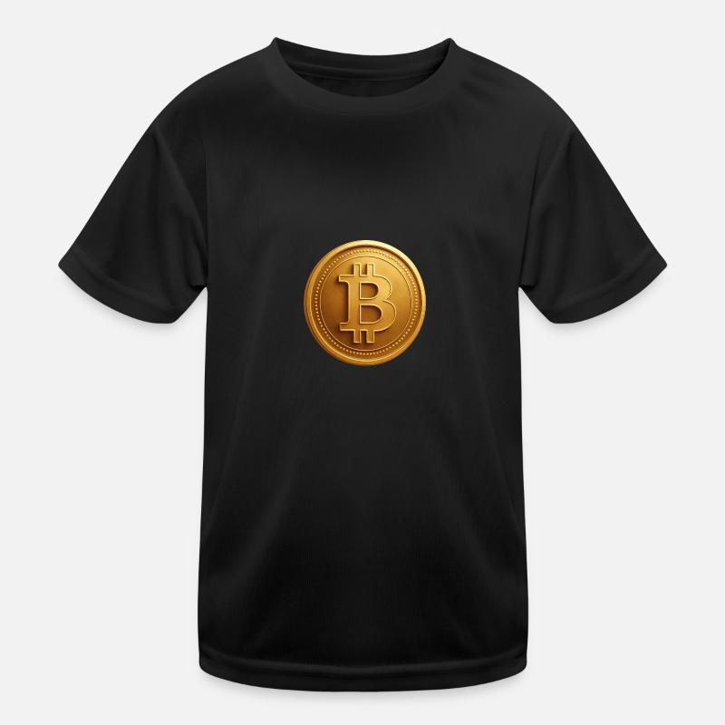 Bitcoin Kids Functional T-Shirt