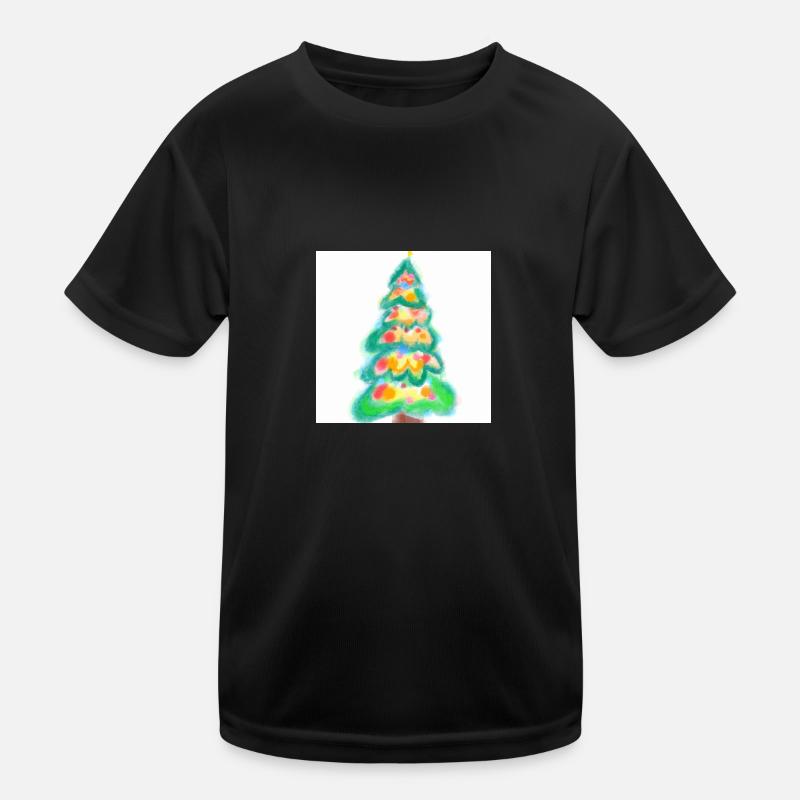 Weihnachtsbaum Tannenbaum Kinder Funktions-T-Shirt