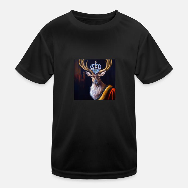 deer Kids Functional T-Shirt