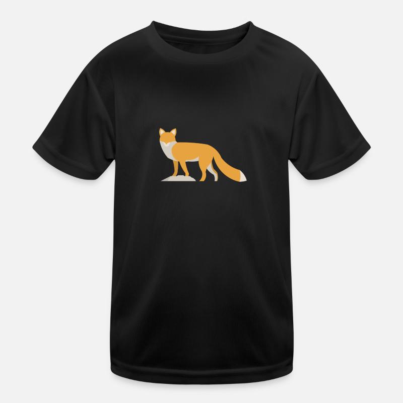 Renard roux T-shirt sport Enfant