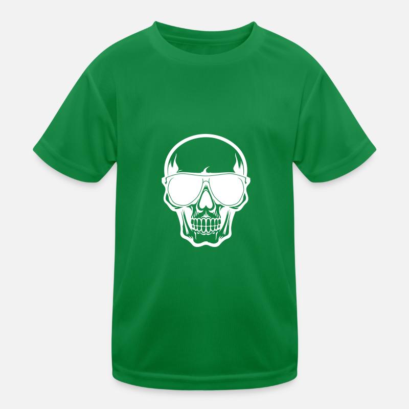 Skull Cool T-shirt sport Enfant