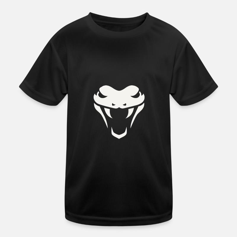 Cobra head Kinder Funktions-T-Shirt