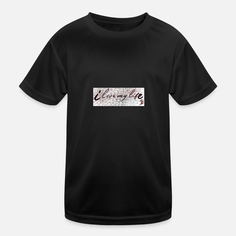 Love - Kids Functional T-Shirt - black
