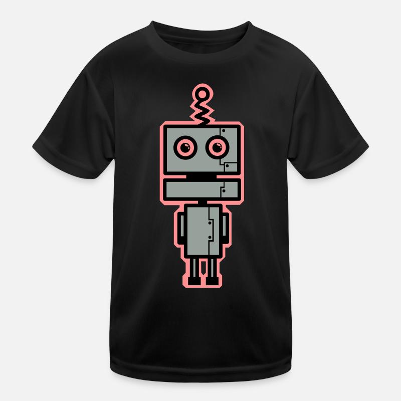 BETA - Kinder Funktions-T-Shirt - Schwarz