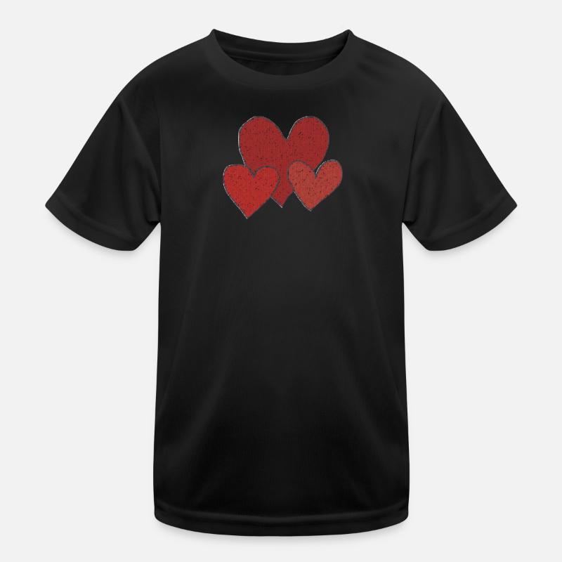 Three Hearts Kids Functional T-Shirt
