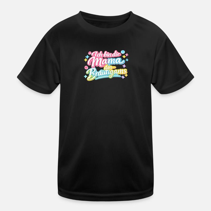 Idée cadeau de la mère du marié T-shirt sport Enfant