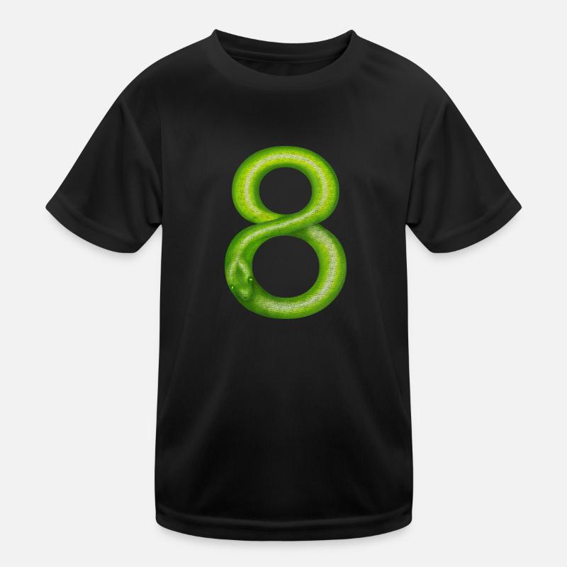 8 3 Kinder Funktions-T-Shirt