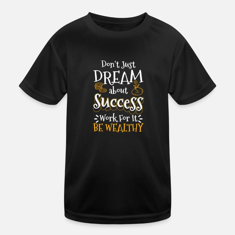 Argent Prospérité Euro Or T-shirt sport Enfant